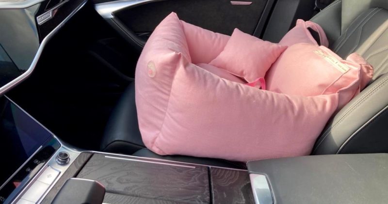 fotel samochodowy pink kiss mini